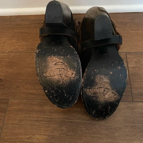 Freebird by Steven Black and Brown Ankle Booties - Picture 4 of 7